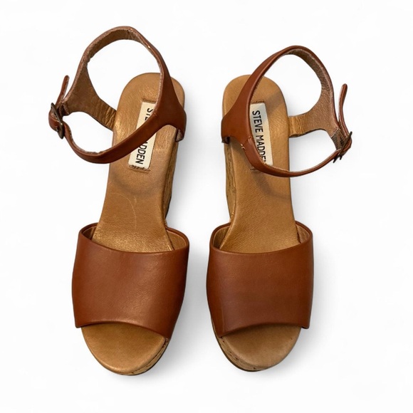 Steve Madden brown wedges - Picture 5 of 7